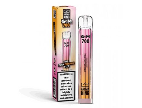 Aroma King Gem 700 puffs 20mg - Pink Orange Fizz